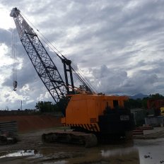 55 T Ruston Bucyrus Crawler Crane